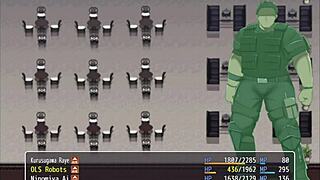 chefe da base quer foder com a protagonista e sua amiga no living fleshlight strike squad parte 3