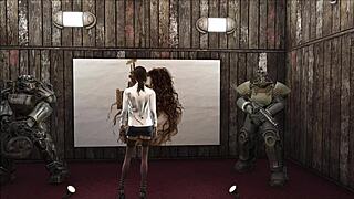 Fallout 4 fashion special wardrobe 9 part 2 with cute brunette.