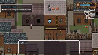 detective girl fights old man and giant robot in steam city part 7