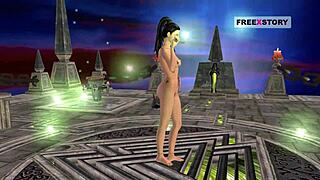 Indian Bhabhi's Sexy Poses in Animated Cartoon Porn