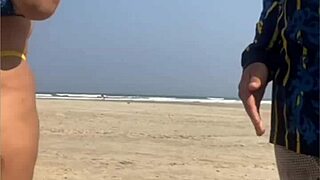 I grabbed his cock and let him touch me down there! 😜