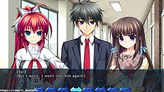 in the inyochu game, sui route part 46, she helps the insects with creampie insemination.