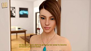 I explore the game world inside Jennifer 62 with anime elements