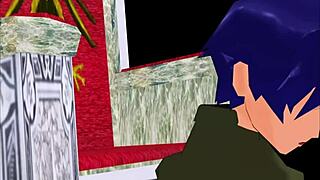 girl says, 'watch me in this hero scene.'