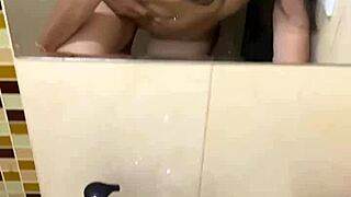 Hey did you just meet her at the party and now you're banging that perfect body teen quick in the bathroom?