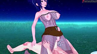 Anko Mitarashi Having Sex with Naruto in Fantasy King 3 😍