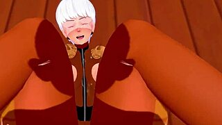 वैल्कायरी एपेक्स लीजेंड्स फैंटेसी 3D ऐनिमे में चोदी जाती है