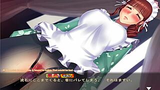 Hozuki's steamy encounter with maid