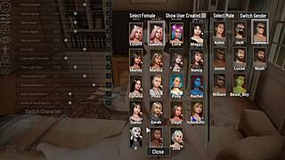 home together game with all poses gameplay in real anime style