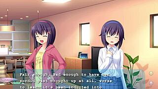 Visual novel-style porn game with talking