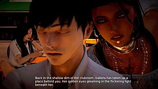 waifu academy: exploring isabela bianchi's 18 nude scenes in this porn game