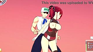 Houshou Navy's Sensual Sandy Encounter