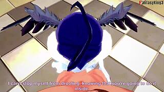 Bouncing tits in Albedo madness