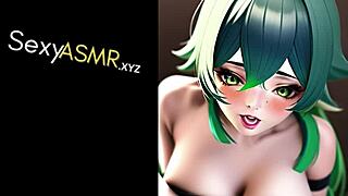 Moaning ASMR Cosplay Anime Baddie Sucks Loud! Her Erotic Costume Drives Wild Japanese Action!