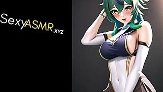 Moaning ASMR Cosplay Anime Baddie Sucks Loud! Her Erotic Costume Drives Wild Japanese Action!