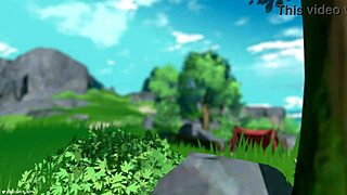 just chilling with amber and aether in genshin impact costume animation