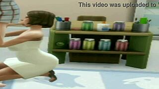 Teen gives teacher deep blow job