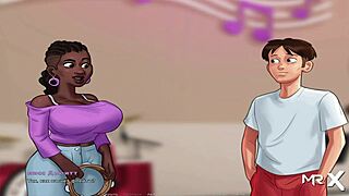 summertimesaga - pick a flute and watch my mouth skills in action e1 10