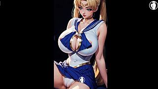 Anime-style depictions of attractive women