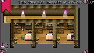 witch's first prostitute job doing handjob in hentai part 5