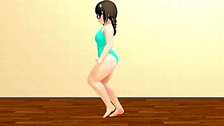 Hey, check this dancing curvy animation girl from Kyo – so plump and fun! 💃