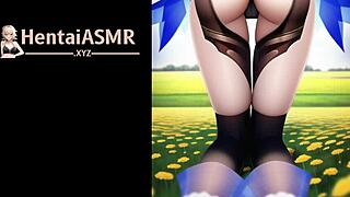 Blue Haired Hentai SLUT Casting LOVE Spells Visual Journey