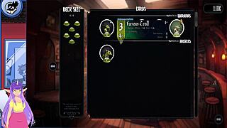 Porn and Cards Uncensored Part 2 with Sexy Brunette Big Tits Hentai Anime Action