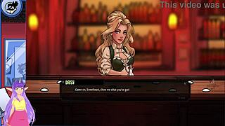 Porn and Cards Uncensored Part 2 with Sexy Brunette Big Tits Hentai Anime Action