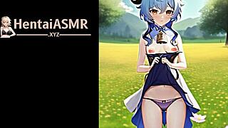 Blue Haired Hentai SLUT Casting LOVE Spells Visual Journey