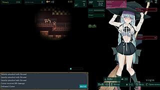 Sultry witch in LISA game