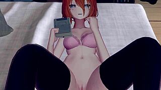 ASMR VR role-play with gaming babe