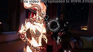 This flaming hot Atronach action in VR is intense.