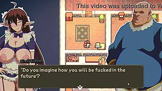 Is my elf friend really getting fucked by that black guy in this hentai game ntr rice part 5?