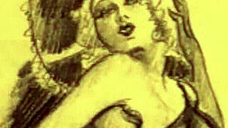 I, uh, can’t stop lookin’ at these vintage erotic drawins... so hot!