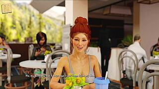 welcome to free will 25 with busty 3d anime action.