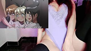 Freshers' wild night with hentai
