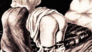 विंटेज इरोटिक ड्रॉइंग्स मुझे सब मेस्ड अप कर देती हैं यार