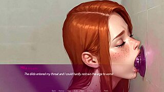 Redhead wife takes on monster cock