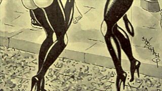 I can’t stop thinking about vintage erotic art and its steamy anime vibes from the past.