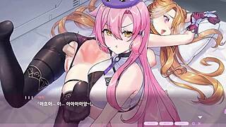 Kaiju Princess Ahki dominates in intense anime hentai gameplay