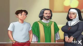 समरटाइम सागा ई2 38 एनल जब वो फोन पर है