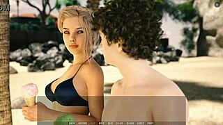 मैंने बॉक्सिंग के बाद अपनी सौतेली चचेरी बहन के साथ गर्म सेक्स किया इस 3डी कार्टून ऐनिमे में