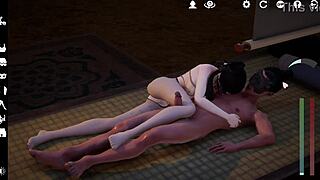 मुरोंग यान की मॉर्निंग राइड पीओवी काउगर्ल में स्टिकी फैशियल फिनिश के साथ