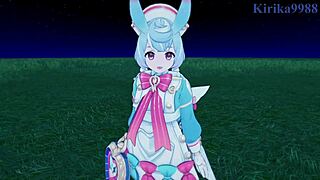 nahida and sigewinne dominate with intense pov creampie sex in genshin impact hentai