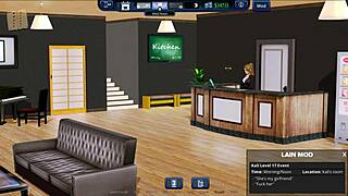 exploring harem hotel episode 75 in game anime style