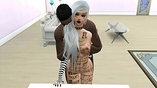 Goth beauty struggles with BBC