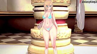 rosalia gets naked for pov fucking hard with ahegao in sword art online super mario hentai