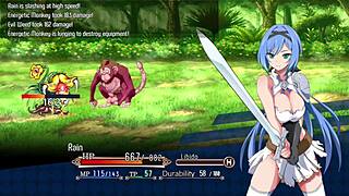 i watch the protagonist take a bath and masturbate her big ass in nightmare knight part 5