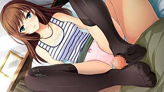 अरे, हात्सुकोई एएफ03 में माया के विशाल बूब्स से मैं बिल्कुल भी नहीं निपट सकता, जानती हो?