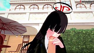 Sunako's wild night in the office